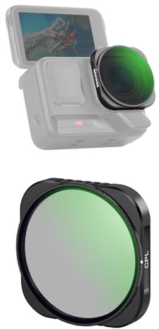 NEEWER CPL Filter Polfilter Kompatibel mit Insta360 Ace Pro Insta 360 Ace Pro 2, Zubehör NICHT kompatibel mit der aktualisierten Version des neu gestalteten runden achteckigen Objektivschutzes, FL-C19