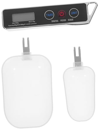 CIYODO Cucchiaio Bilancia da Cucina Capacità Alta Precisione Mini Bilancia Elettronica Compatta per Pesare Alimenti Facile da Usare con Display Chiaro e Portatile