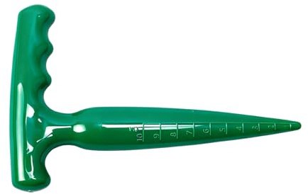 Plantador de jardín, plantador de manga larga | plantador ligero para jardín y plantación, para trasplante de tomate, pepino, embolso, lecho de tierra, granja, invernadero y jardineras