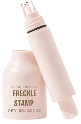 NHPY 1 Pièces Tache de Rousseur, Naturelles Stylo Taches de Rousseur Freckles Pen, Résistant à l'Eau & Transpiration, Anti-Transfert,Longue durée Séchage Rapide, Maquillage Naturel et Facile au Soleil