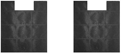 Aktivkohlefilter für Amica KF 17141 - Ersatz-Kohlefilter für Dunstabzugshauben mit Umluftbetrieb - 2 Stück