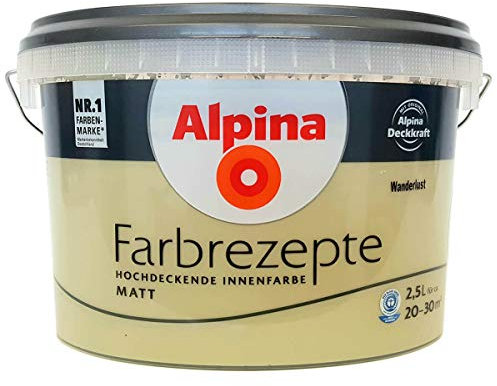 Alpina - Farbrezepte Wanderlust - 2,5 Liter