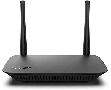 Linksys E2500V4 Router WLAN WiFi 4 dual band N600, router wireless per gaming e streaming online con 4 porte Gigabit Ethernet, velocità fino a 600 Mbps e filtro famiglia