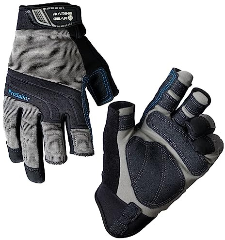 Marine Gear Sailing Gloves Trusted by Sailors Everywhere: 3-Finger Dexterity with Better Grip