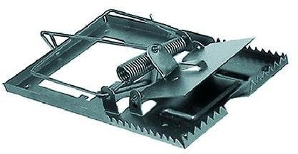 La zappa Trappola per Topi e ratti in Metallo a Scatto con Chiusura a ghigliottina (1, Large)