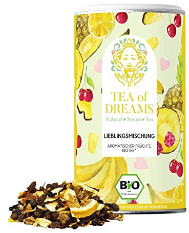 Früchtetee Bio | Lieblingsmischung | naturbelassene Früchteteemischung | loser Tee | 150g