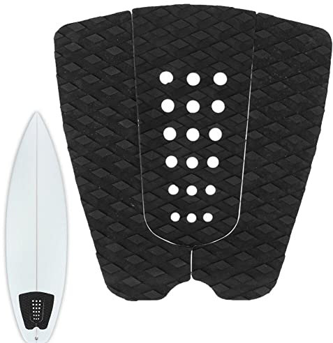 Dinntty Surfboard Traction Pad Anti-Rutsch Surfboard Deck Grip Eva Surf Deck Traction Pad Surfzubehör für Skimboard Longboard