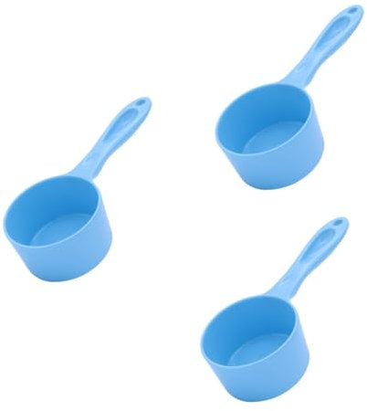 POPETPOP Lot De 3 Cuillères À Mesurer Pour Aliments Pour Animaux De Compagnie Outil De Pesée Pour Chats Et Chiens Facile À Nettoyer Pour La Nourriture Des Oiseaux