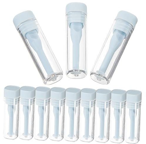 HOMSFOU 12pcs Portable Remover Tool Soft Silicone Applicators for Insertion and Removal for Travel and Daily Use Safe and Practical Eye Care