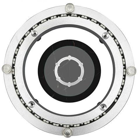 Robuster Drehteller Aus Aluminiumlegierung, Drehbares Kugellager, Rotierende Lager Turntable, Glatte Drehplatte für Tischplatte, Runder Drehscheibe, für Runde Drehtische ( Size : 50CM(19.6INCH) )