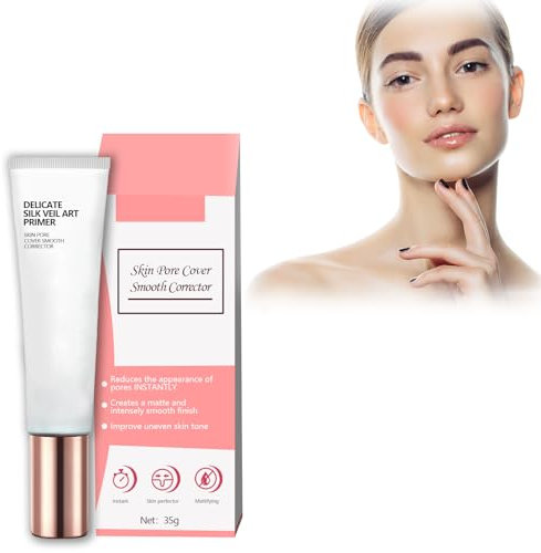 Base De Maquillage, Base De Maquillage Sans Pores, Base De Maquillage Crème Anti-Cernes, Base De Maquillage Sans Pores, Crème D'isolation De Fond De Teint Anti-Cernes, Créez Un Look Léger Et Naturel