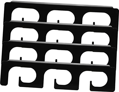 HANABASS 2paare Angelrutenhalter Für Garage Aus Acryl Mit Exquisiter Verarbeitung Für Aufbewahrung Von Angelruten Mit Schlitzen Für Einfaches Entnehmen Und Ablagern