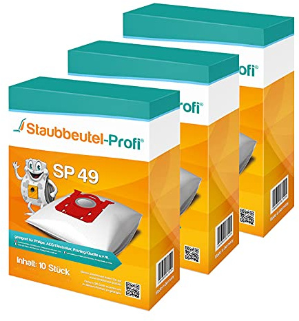 Staubsaugerbeutel kompatibel für AEG ANIMAL 8000 AB81A2DG (30 Staubsaugerbeutel)