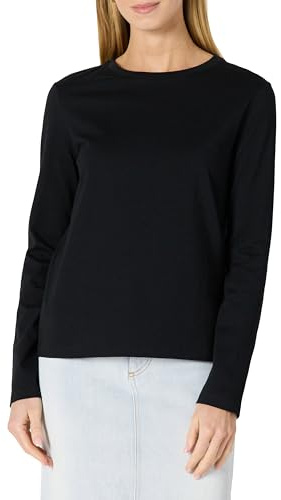 Amazon Essentials Women's 100% Cotton Regular-Fit Long-Sleeve T-Shirt
