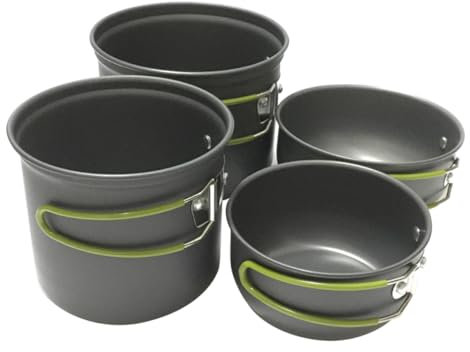 BESPORTBLE Outdoor Camping Cooker Camping Cookware Portable Cutlery for Kitchen Picnic
