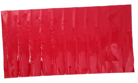 WEKADRIN Rote Farbfolie Pet filterfolie für Licht Fotografie sonnenuntergangseffekt Selbstklebend Vielseitig Einsetzbar für Lampen und Dekorationsbeleuchtung