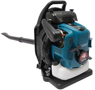 POAHNCU Souffleur de Feuilles Souffleur De Feuilles À Dos avec Moteur 75.6cc 4-Stroke,2.6kW Puissance,Vitesse Réglable, Efficace pour souffler Les Feuilles, Les sécher, Camper
