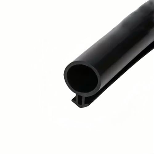 Joint D'Étanchéité Porte Joint D'Étanchéité Pvc 10M Pour Fenêtres Et Portes Intérieur Et Extérieur Joint Torique en Silicone Isolation Phonique Vent Et Anti Poussière Noir Moyen