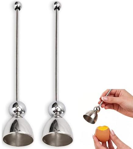 2pcs Boiled Egg Topper, Egg Cutter, Egg Topper for Boiled Eggs, Egg Too for Kitchen Meal Preparation