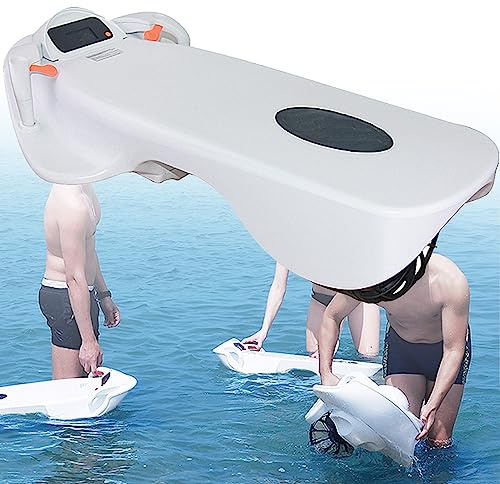 Tauch-Scooter, tragbar, wasserdicht, elektrisch, Unterwasserpropeller, 5–15 km/h, für Schnorcheln, Surfen, Bodyboarden und Meeresabenteuer
