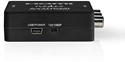 Nedis Convertisseur HDMI™ - 3 x RCA Femelle - Sortie HDMI™ - 1 Voie - 1080p - 1,65 Gbps - ABS - Anthracite