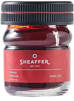 Sheaffer Inferno Füllfederhalter-Tinte, 30 ml, Rot