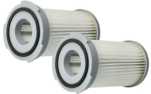 vhbw 2x Staubsaugerfilter kompatibel mit AEG Electrolux Accelerator ZAC 6700-6899 Staubsauger - Abluftfilter Weiß