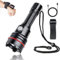 LetonPower SM-14S Tauchlampe 2000 Lumen Profi, 100m wasserdicht, Taucherlampe mit Typ-C Akku & Aufladung, Unterwasser Taschenlampe für Tauchen, Outdoor