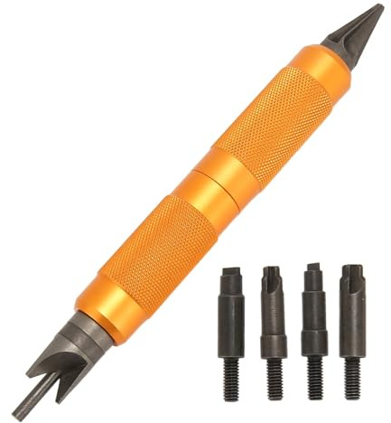 Double Ended Case Prep Tool Chamfer Crimps Multitool for Holder Tool Tool Utensil for Holder for Organizer Tools Tool Sets