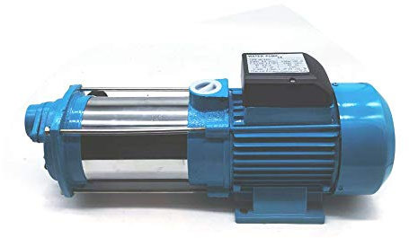 1300W Kreiselpumpe, 2400 L/h Gartenpumpe, Edelstahlpumpe Selbstansaugend für Hauswasserwerk Bewässerung