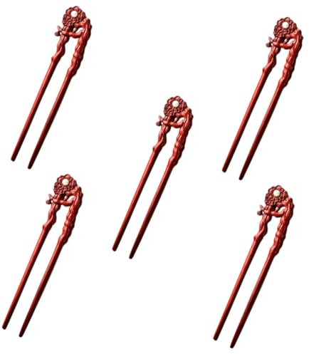 FRCOLOR 5stücke Decorative Haarnadel Im Chinesischen Stil Elegante Haaraccessoires Für Frauen Und Mädchen Für Hochsteckfrisuren Und Besondere Anlässe