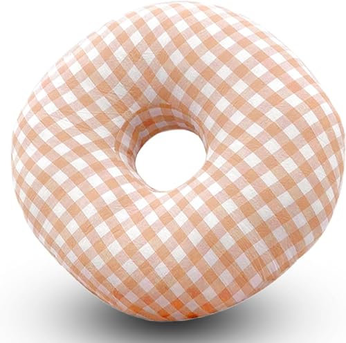 SPORWAY Donut almohado: almohada cervical para dormir de lado, anillo de leeping para aliviar el dolor en el oído