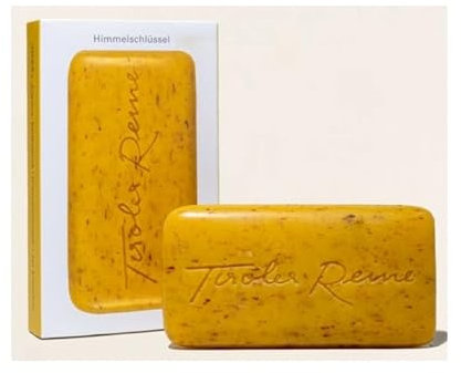 Seife +++ Tiroler Reine Himmelschlüssel +++ mit dem Duft der Alpen +++ mit Sheabutter +++ 100 g Stück +++ EUR 89,00/kg