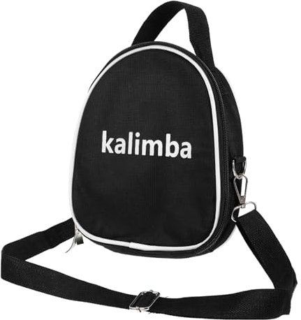 DRESSOOS 2stücke Kalimba Schultertasche Aus Oxford Tragbare Wasserdichte Aufbewahrungstasche Für Kalimba Für Musikliebhaber Und Schwarz Mit Schultergurt