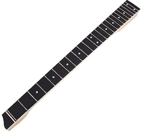 Diapasón eléctrico sin cabeza de 4 cuerdas, mástil de guitarra, mástil de arce, palisandro, diapasón para instrumentos musicales, guitarra, diapasón, limpiador y acondicionador, pegatinas de aceite
