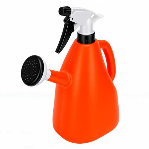 Ejoyous Vattensprayflaska, Plast Plant Sprayer 1L med Justerbart Munstycke, Multifunktionsvattenkanna för Inomhusväxter, Hårvård, Rengöring, Trädgårdsarbete