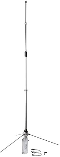 HYS UHF 350-500 MHz Hochverstärkungsantenne Omnidirektionale Antenne aus Aluminiumlegierung mit veränderbarer Frequenz und SL16-Anschluss für 350-500 MHz Geräte-Repeater und tragbares Walkie-Talkie