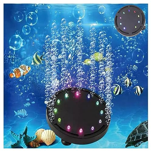 LONDAFISH Aquarium Dekoration Aquarium LED Licht,Blasenlicht,Bunte wasserdichte Led Fisch Tank Lichter, LED Aquarium Licht für Fisch Tank Dekoration
