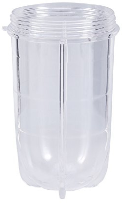 Fdit Spremiagrumi in Plastica Trasparente Tazza Alta o Corta Frullatore Spremiagrumi Parti di Ricambio Pratici Accessori per Frullatore(Short Cup)
