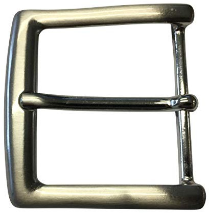 BELTINGER Gürtelschnalle 4,5 cm | Buckle Wechselschließe Gürtelschließe 45mm Massiv | Dorn-Schließe | Für Wechselgürtel bis zu 4.5cm Breite | Silber