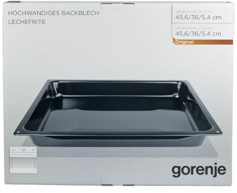 easyPART passend für Foster 242135 Backblech hoch 456x360x54mm AC016 XXL | für Backofen, Fettpfanne, Emailliert, Innenrand 50mm, Kompatibel Gorenje, Teka 543222, Kompatibel mit Küppersbusch
