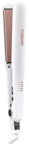 Conair Double Ceramic Flat Iron, 1 1/4-inch Hair Straightener