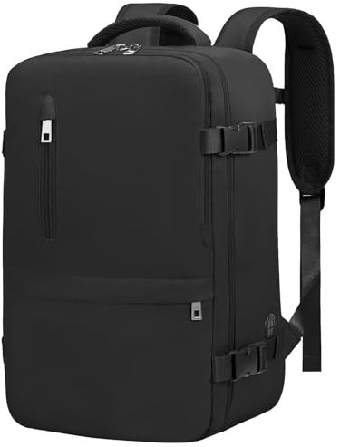 VMIKIV for Ryanair Cabin Bags 40x20x25 Underseat Travel Backpack Cabin Size for Mens Womens Hand Luggage Carry-Ons Laptop Backpack for Men Under Seat Flight Bag, with Chest Strap