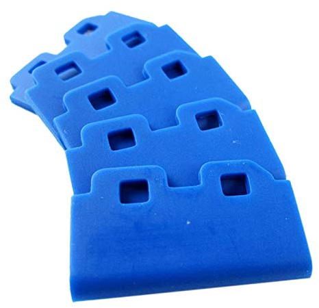 Bumdenuu 10 Pieces Rubber Blade Solvent Cleaner for -740 Mimaki Jv33 / JV5 / CJV30, Mutoh Inkjet Printers DX5 / DX7 Print Head