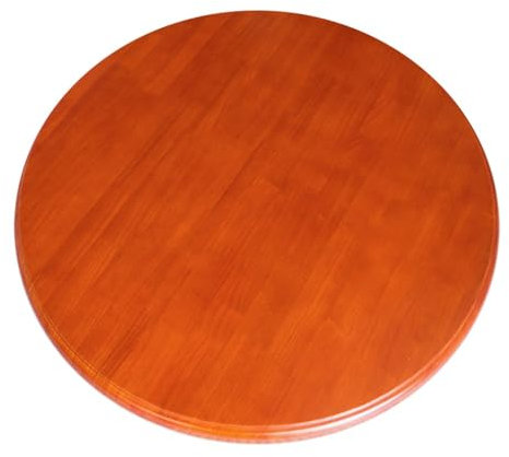 Lazy Susan Plato Giratorio De Madera, 60cm 70cm 80cm 90cm 100cm Bandeja De Servicio De Mesa Giratorio Grande Para Cocina Hotel, Bajo Nivel De Ruido (Color : Crabapple, Size : 120cm/47in)