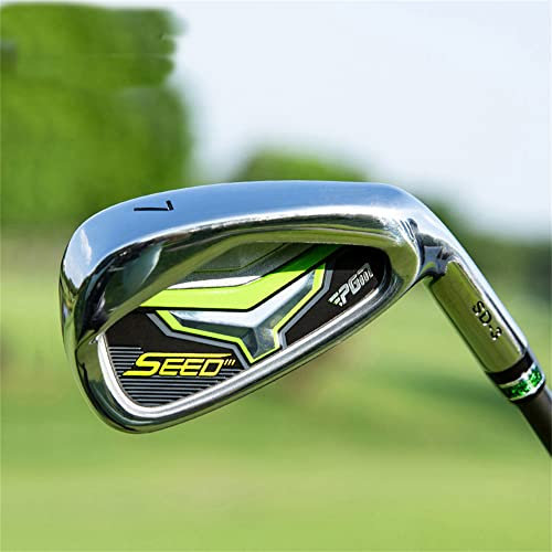 Hierros de golf profesionales #7 para niños diestros, altura de 51-69 pulgadas (altura 63-66 pulgadas)