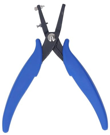 Alicates De Perforación De Un Solo Orificio Con Orificio Circular De 1,6 Mm De Diámetro, Adecuados Para Cinturones/cuero/correas De Reloj/etiquetas Colgantes/Metal/joyería