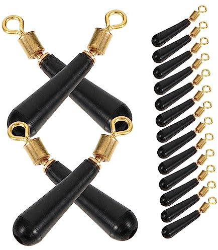 SUPVOX 30pcs Fishing Bobbers Stops Small Float Bobbers Line Stops Portable for Sea Fishing Tackle Accessories