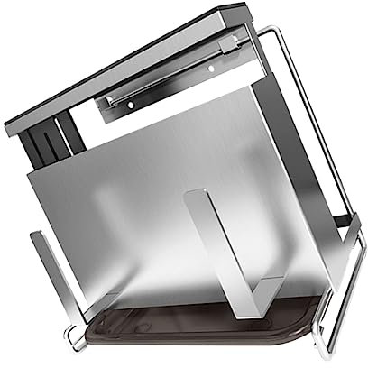 COLLBATH Portautensili Cucina in Acciaio Resistente Supporto Coltelli Organizer Da Banco Salvaspazio Facile Da Pulire