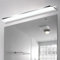 Talwei Lampe miroir salle de bain, Lampe miroir salle de bain mur inox, 42cm 9W Pour La, Lampe Led 230V 4000K Lampe murale salle de bain IP44 Etanche (Blanc Naturel)